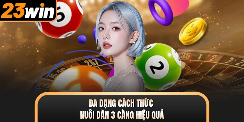 Đa dạng cách thức nuôi dàn 3 càng hiệu quả